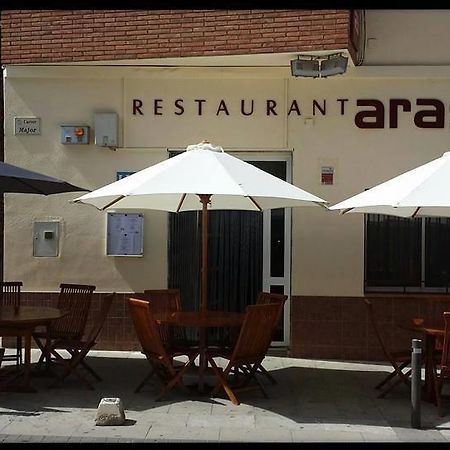 Hostal Restaurante Arasa Santa Bárbara Exteriör bild