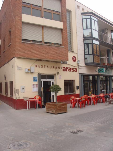 Hostal Restaurante Arasa Santa Bárbara Exteriör bild